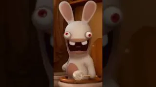 Thumbnail: Rabbids screams but just singing Cry for me