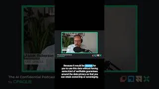 Thumbnail: One Leak, and It's Gone Forever: Proprietary Data & AI