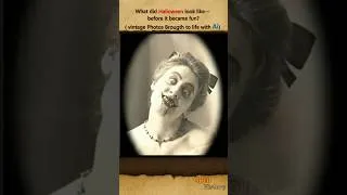 Thumbnail: 🎃What Halloween Looked Like 100 Years Ago — Real Photos Brought Back to Life with AI #halloween #Ai