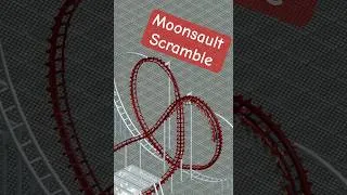 Thumbnail: Moonsault Scramble - boomerang coaster with pretzel knot in #rollercoastertycoon