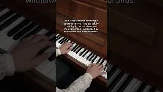Thumbnail: a piano piece inspired by magic and a beautiful summer‘s day 🌷💕 #music #piano #fairy #aesthetic