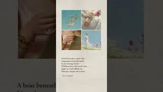 Thumbnail: beautiful poem by Lewis Carroll❤️