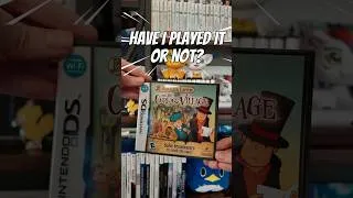 Thumbnail: Have I Played Professor Layton and the Curious Village Or Not? #nintendods #gamecollection #gaming