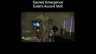 Thumbnail: Destiny 2 The Edge of Fate   Sacred Emergence Exile's Accord Molt Short