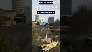 Thumbnail: Was This Your Experience Too? The GTA V PS3 Tank Chase FPS Test