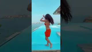Thumbnail: 🔥 Tropical Bikini Dance by the Infinity Pool 🌴💃 #Shorts