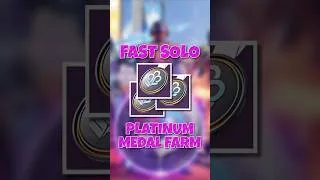 Thumbnail: Fastest Solo Platinum Medal Farm