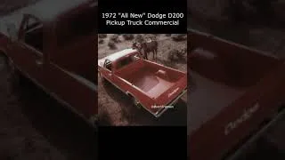Thumbnail: 1972 Dodge D200 Pickup Truck #dodge #pickup #truck #commercial #retro #vintage #publicité