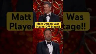 Thumbnail: Jimmy Kimmel Plays Matt Damon Off Stage at the 89th Oscars!
