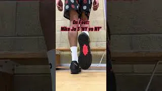 Thumbnail: Here’s an on feet look at the Nike Ja 3 ‘NY vs NY’. 🏀👟