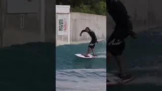 Thumbnail: Clean combo at Wacosurf in Texas 🔥 #surf #surfing #wavepool #swell