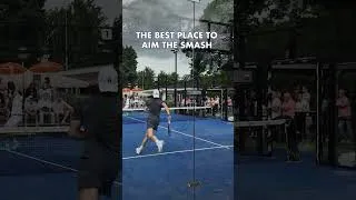 Thumbnail: This is the best place to aim your padel smash #padel #padelsmash