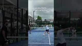 Thumbnail: When Padel Turns Into Chess  #padel #padeltips