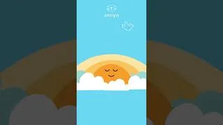 Thumbnail: ☀️ Sunshine 1 Minute Breathing Exercise | Mindfulness for Kids #shorts