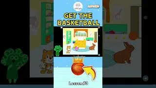Thumbnail: Get the Basketball Game | Scratch Jr. Game Lesson #3 Highlights #shorts