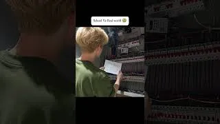 Thumbnail: School Vs Real world 🤣
