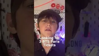 Thumbnail: 💜 Help Brothers experience BTS together! Looking for 3 legitimate BTS Paris Tickets (July 17/18)