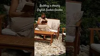 Thumbnail: From Lawn to Lush Cottage-style English Sunken Garden #cottagegarden #gardening #gardeninspiration