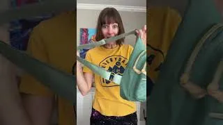 Thumbnail: Green Quilted Cross Body Bag Review | What's in my bag