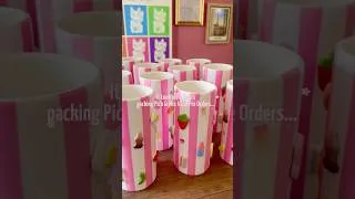 Thumbnail: Packing Pick & Mix Vases🍬 📦👩🏻‍🎨🫶🏻 #packingprocess #clayart #ceramics