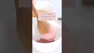Thumbnail: How to make a rose clay mask
