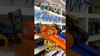 Thumbnail: MonsterJam #Toy #MonsterTruck #Racing #1176 El Toro Loco 🆚 JCB Digatron WILD Birthday Battle
