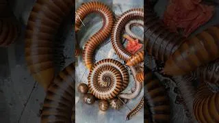 Thumbnail: Captured Millipede in Jungle Nature Rainforest #millipedes #shorts #animals @outdoordiscover-r9e