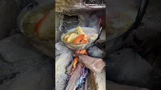 Thumbnail: jungle survival cooking #outdooractivities #cooking #outdoorgearreview #primitiveplus #food #outdoor