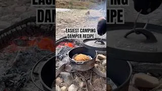 Thumbnail: If you didn’t know how to make it, now you do 🤌 #camping #damper #campcooking #recipe #bread
