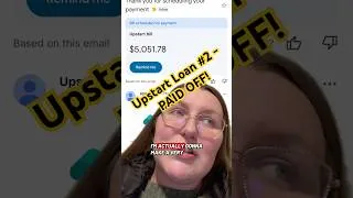 Thumbnail: Upstart Loan #2 - PAID OFF!✅ #debtfreejourney