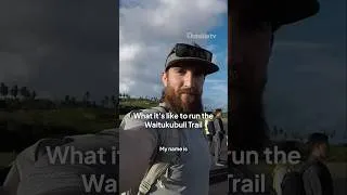 Thumbnail: Running the longest trail in the Caribbean #trailrunning #run #running #shorts