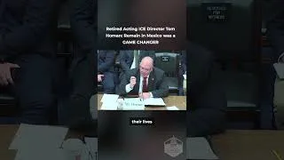 Thumbnail: Retired Acting ICE Director Tom Homan: Remain in Mexico was a GAME CHANGER