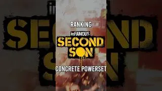 Thumbnail: Ranking Every Powerset in Second Son (Part 4: Concrete)