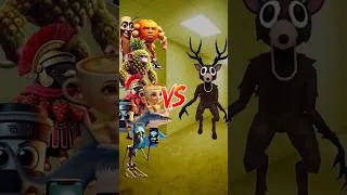 Thumbnail: 99 night in forest Deer VS Brainrot Monster