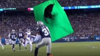 Thumbnail: Black cat runs of football field (Behind the Scenes)