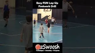 Thumbnail: Youth Basketball High 5 Layup Footwork Drill  #basketball #basketballdrills #basketballshorts