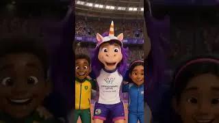 Thumbnail: 🦄 Finnie the Unicorn Song! | Glasgow Comm Games 2026 Mascot Song 🎵