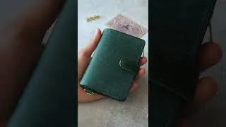 Thumbnail: Making of a Handmade Leather Zipper Card Holder  - DIY BUILD ALONG #shorts