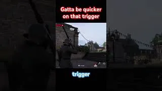 Thumbnail: Fastest gun slinger in ww2? #gaming #games #gamer #comedy #snipereliteresistance sniper elite