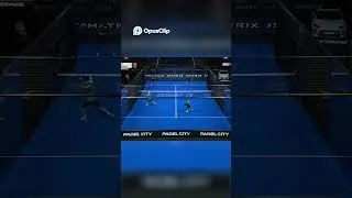 Thumbnail: Chingotto's Incredible Padel Save Play in Intense Match! #matchday #padel #sports #padeladdict