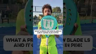 Thumbnail: Wilson Blade LS: Quick Padel Racket Review