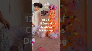 Thumbnail: Girly pink Christmas decor vibes 🎀🌲✨#pinkchristmas #christmasdecorating #decoratewithme #roomdecor