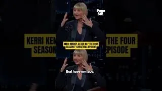 Thumbnail: Kerri Kenney-Silver reveals 'The Four Seasons' Christmas figurines were her face 😂 #shorts