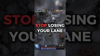 Thumbnail: The #1 Reason You're Losing Lanes #dota2 #дота #дота2 #dota #дотка