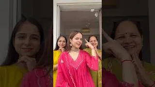 Thumbnail: What We Wore for Rakhi ✨#shorts #transition