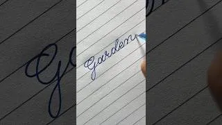 Thumbnail: Modern Handwriting Practice #shorts