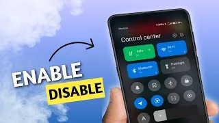 Thumbnail: Enable & Disable Control Center In MIUI 12 #Shorts