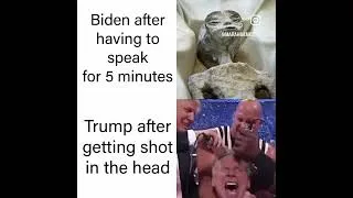 Thumbnail: Trump meme Assassination attempt shooting #trump #biden #memes #election2024 #jokes #trumpmeme