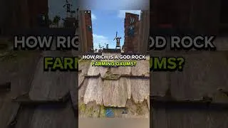 Thumbnail: How Rich is a GOD ROCK farming Oxums? #rust #rustgame #rustclips