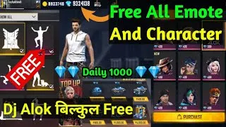Thumbnail: How To Get Free Garena Free Fire Diamond !! Free Dj Alok & All Character Win 1000 Diamond